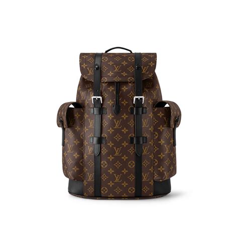 louis vuitton zaino uomo outlet|Zaino Christopher MM Tela Monogram Macassar .